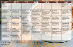 October 2016 - MorningStar Senior Living