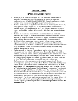 dental ozone basic scientific facts