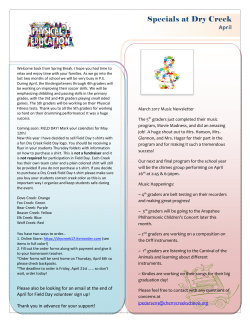 Special Monthly Newsletter