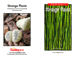 Strange Plants