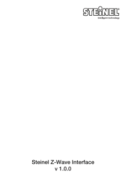 Operating instructions