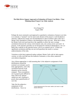 stump risk driver approach