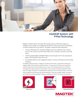 IntelliCAT System with P-Ped Technology