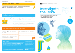 Investigate the Bank
