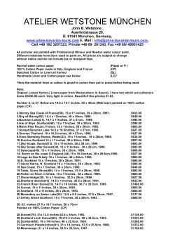 atelier wetstone m&uuml;nchen