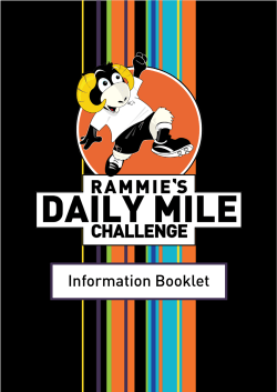 Rammie`s Daily Mile Booklet - Derby County Community Trust