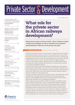 Private Sector Development