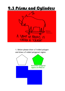 9.3 Prisms and Cylinders