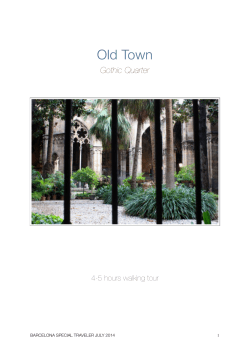 gothic quarter tour english - Barcelona Special Traveler