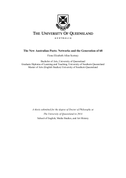 PhD Thesis - UQ eSpace - University of Queensland