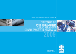 NSW Registered Consultancies - Public Relations Institute of Australia