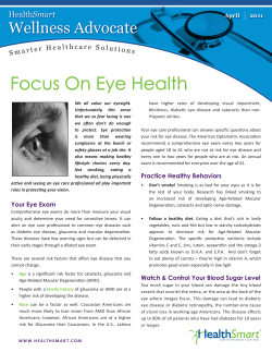Focus on Eye Health