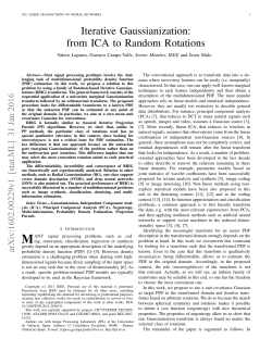 Iterative Gaussianization: from ICA to Random Rotations