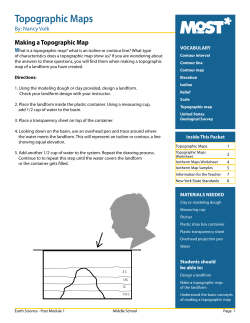 Topographic Maps