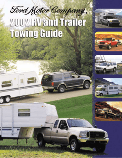 2002 Towing Guide