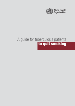 A guide for tuberculosis patients to quit smoking_Mise en page 1