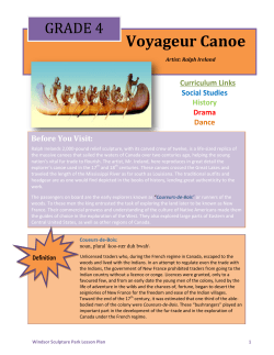 Voyageur Canoe - City Of Windsor