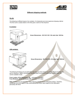Shipping Method