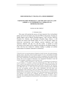 does democracy translate across borders?