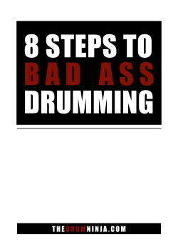 8 Steps To Bad Ass Drumming