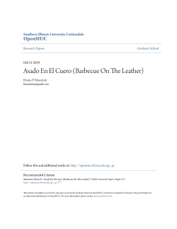 Asado En El Cuero (Barbecue On The Leather)