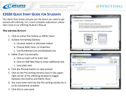 e2020 quick start guide for students rough draft activity