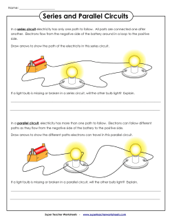 Series and Parallel Circuits