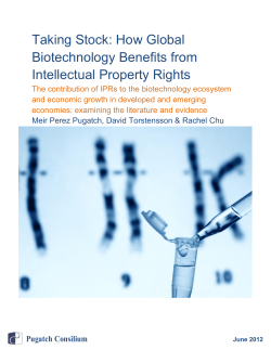 Taking Stock: the Gains of Global Biotechnology Research from
