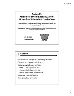 Section05-Cardiovascular Aerobic Fitness