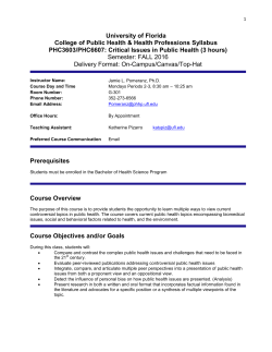 Campus - Bachelor of Health Science