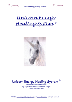 Unicorn Energy Healing System