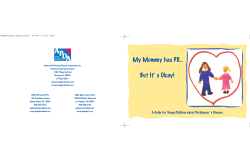 My Mommy has PD - American Parkinson Disease Association