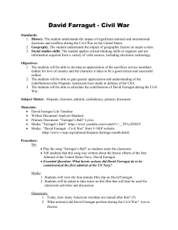 David Farragut - Civil War - V-NEP