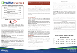 Crop Mix 2 - Performance Nutrition Fertilizers
