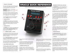 Oracle Controller Quick Start