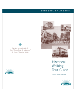 COC Hist Broch_4x9 - City of Concord, California