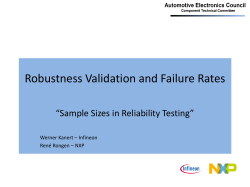 Robustness Validation &ndash; an Introductory Tutorial