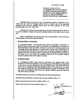 Local Improvements-Uniform Rate Bylaw(4)
