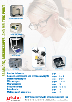 Balances-Microscopes-Melting Point 1