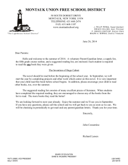 montauk union free school district - montauk public school library