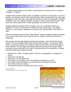 Google Search Engine - Mesa Public Schools
