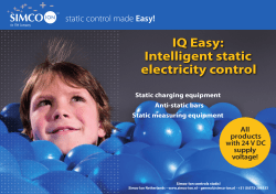 static control made Easy! - Simco-Ion