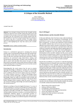 Full Text:  - Science Journal Publication