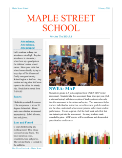 maple street school - Vernon Public Schools