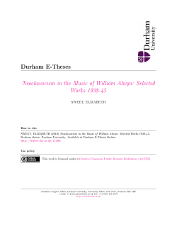 Chapter 1 - Durham e-Theses