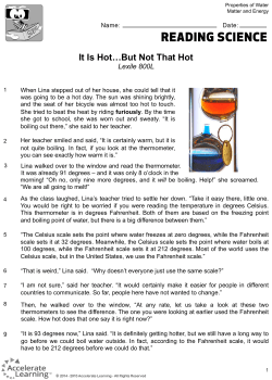 It Is Hot&hellip;But Not That Hot