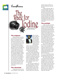 ChemHistory: The Race for Iodine