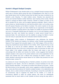 Hamlet and T.S. Eliot