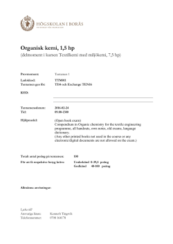 Organic Chemistry 160224