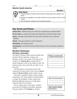 Atlantic Physical Geo - Norwell Public Schools